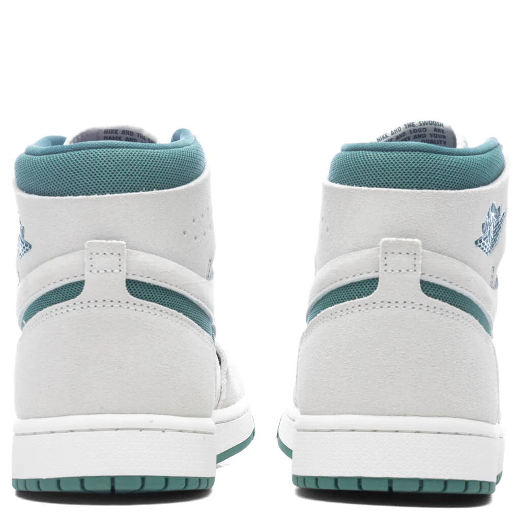 Air Jordan 1 Zoom CMFT 2 Summit White Biocoastal Oxidized Green