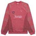 Puma x KidSuper Crewneck Sweatshirt Dark Crimson