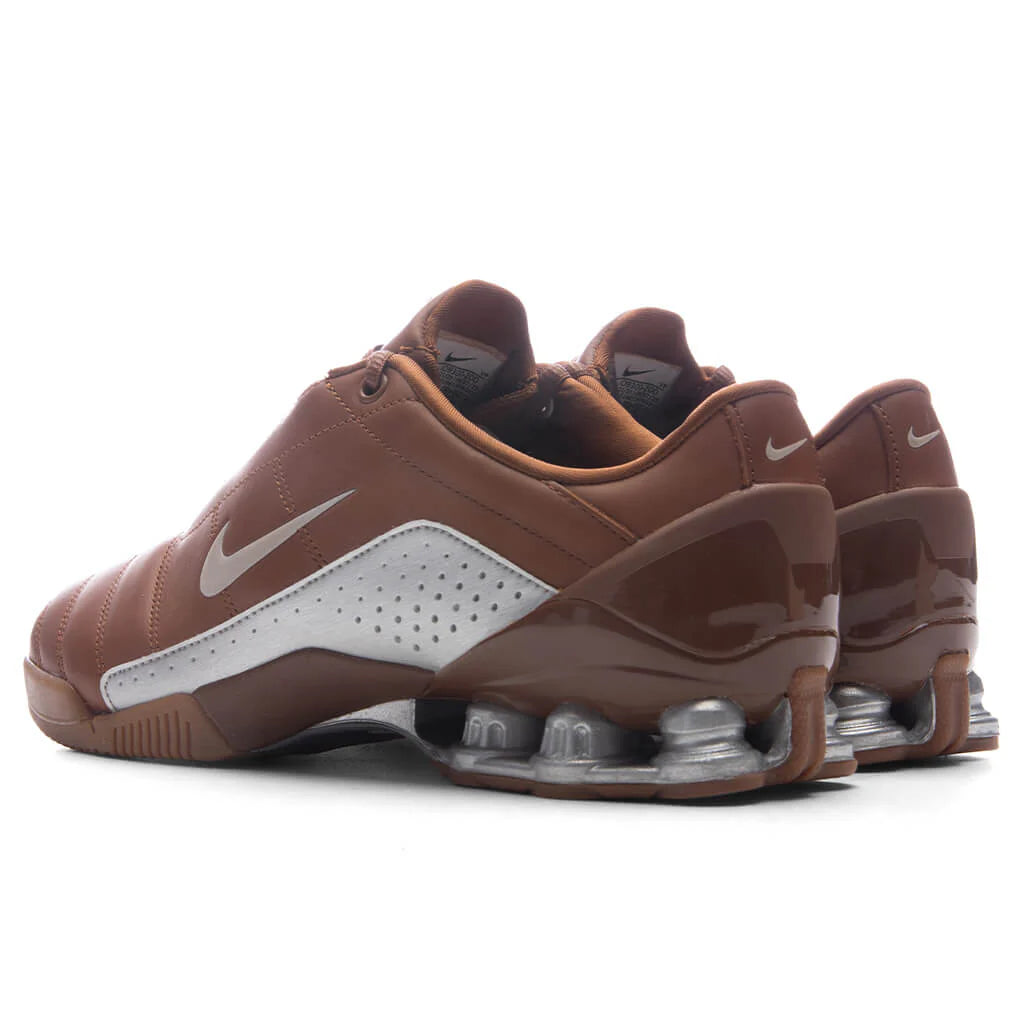 Womens Total 90 Shox Magia Pecan Metallic Silver Rustic
