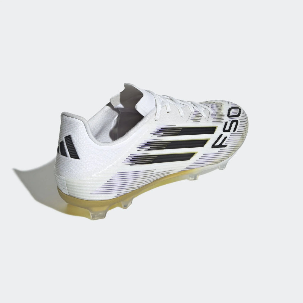 adidas F50 League Firm Multi Ground Boots White Black