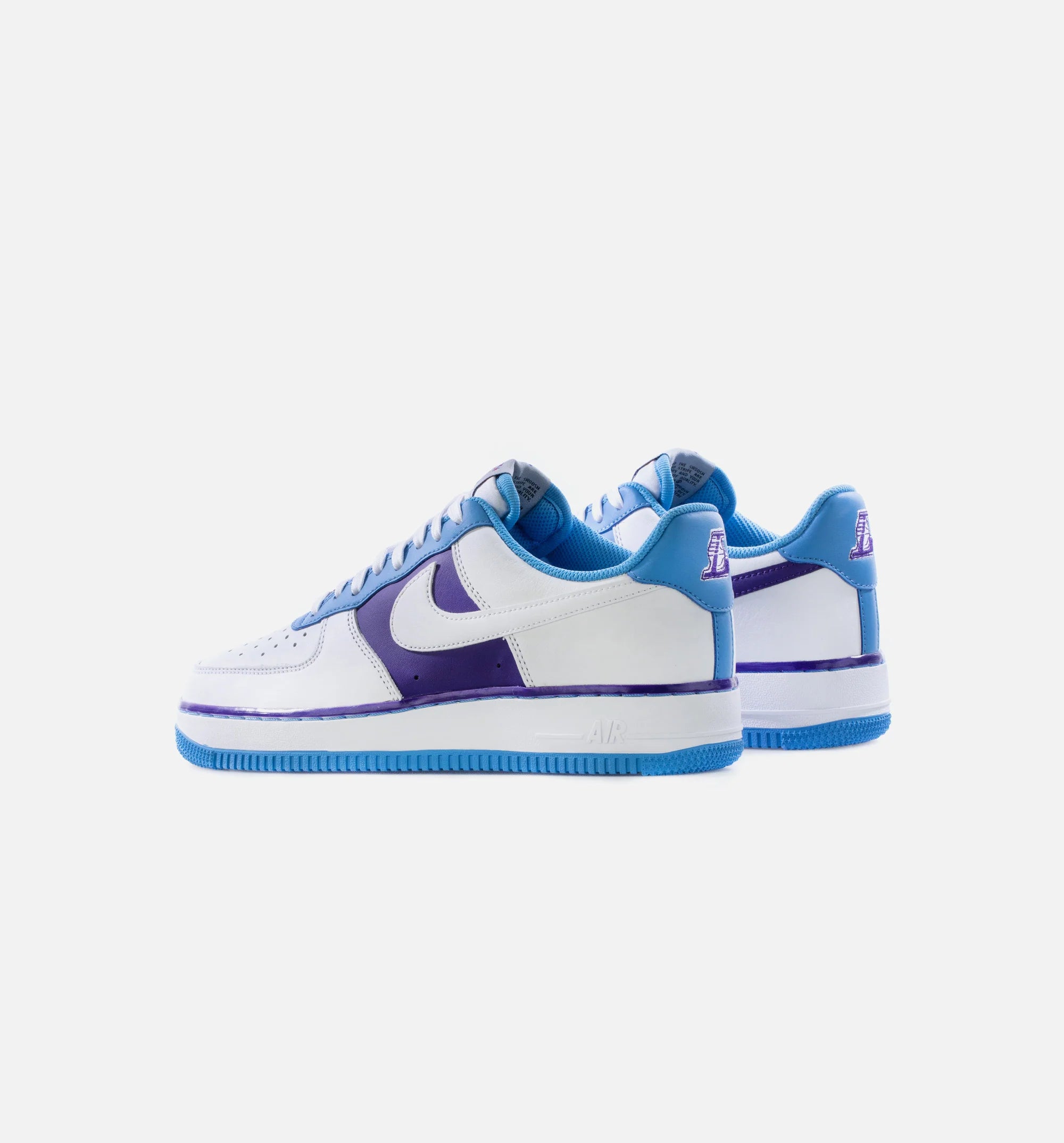 NBA x Air Force 1 Low Lakers Mens Lifestyle Shoe White Coast Field Purple