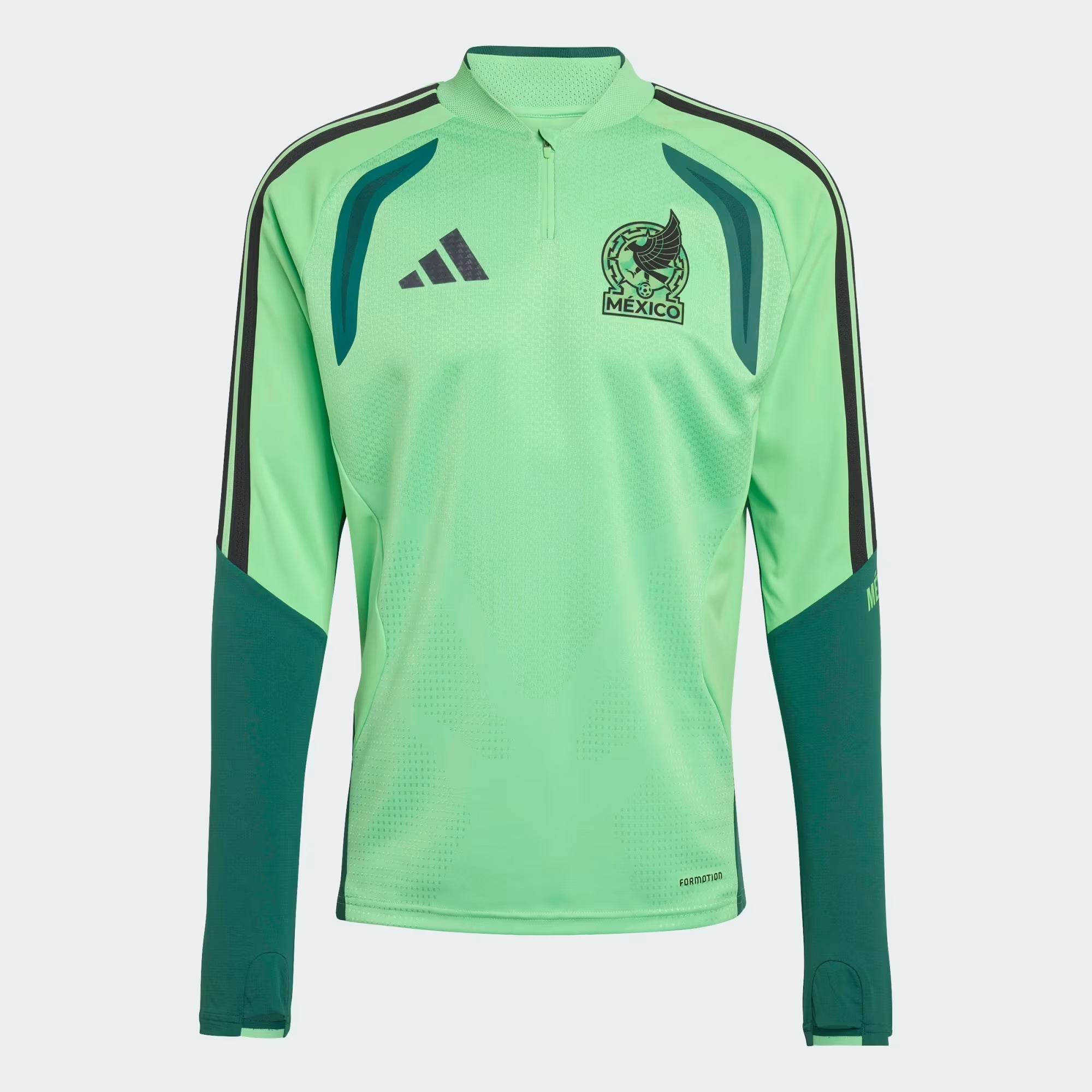 adidas Mexico 26 Tiro Pro Training Top Mens Soccer Jackets Green