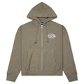 Champion Oval Zip Hoodie Army