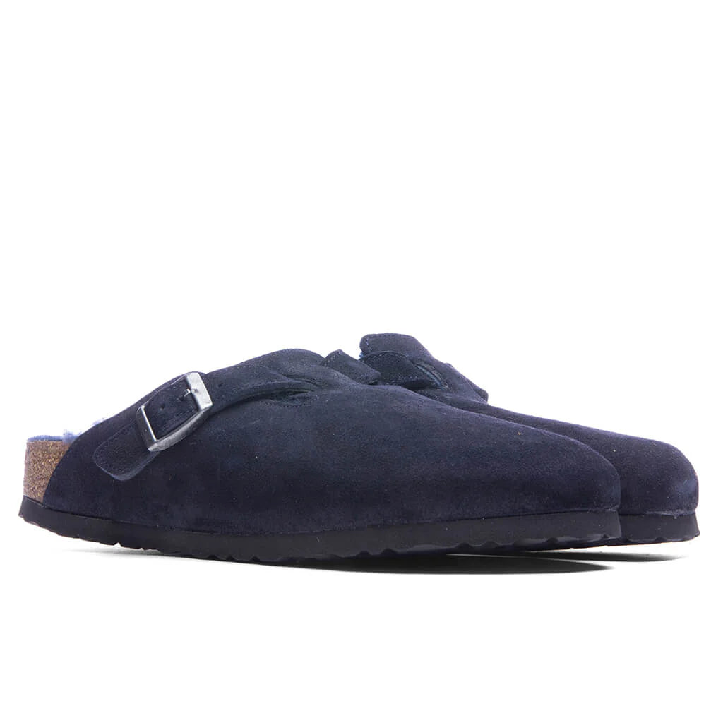 Narrow Boston Shearling Midnight