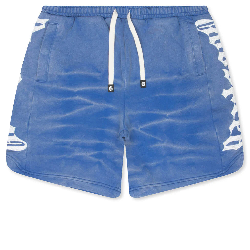 Courtside Shorts Blue Tie Dye