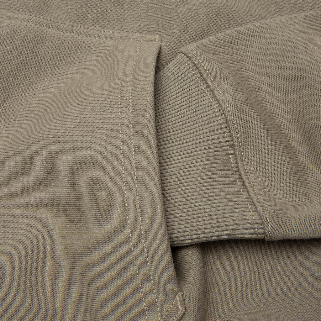 Champion Oval Zip Hoodie Army