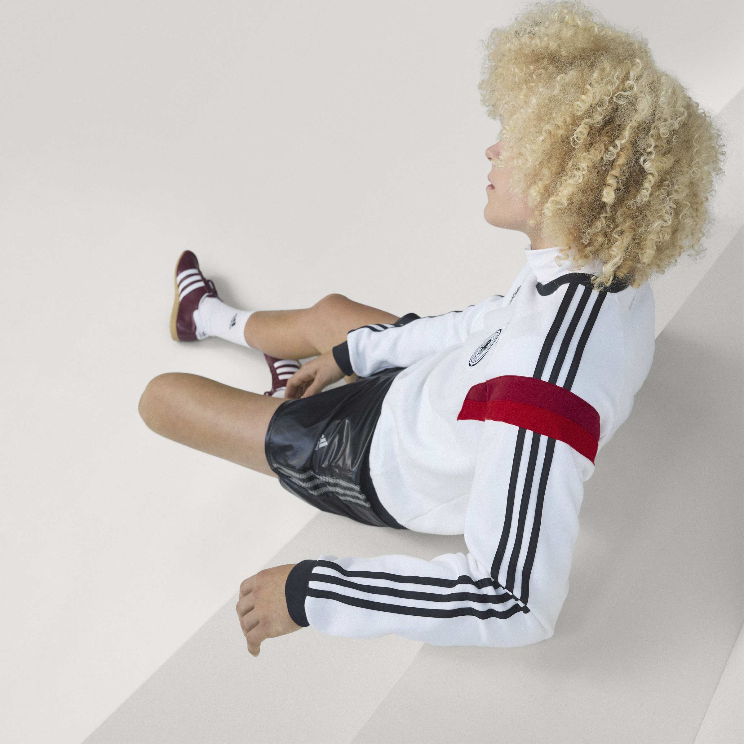 adidas Germany Crew 2014 Mens Soccer Sweatshirt White
