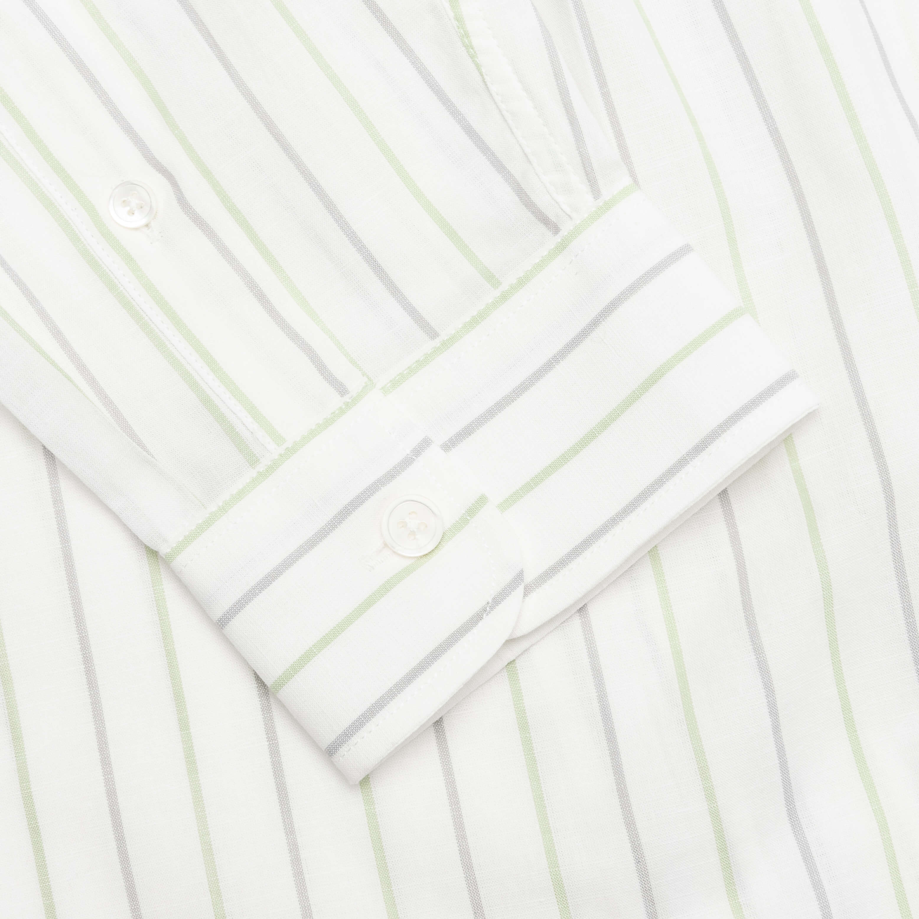 Classic L S Shirt Stripe White