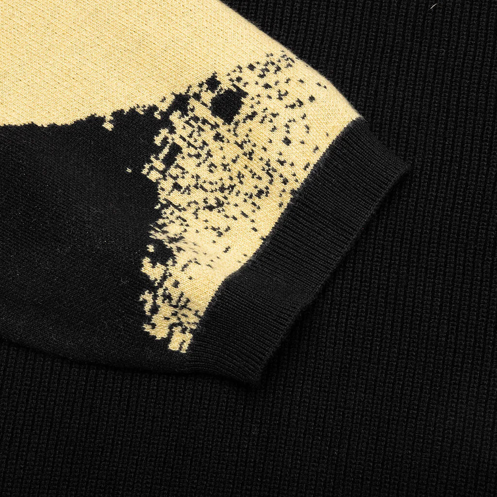 Ornaments Knit Sweater Green Black