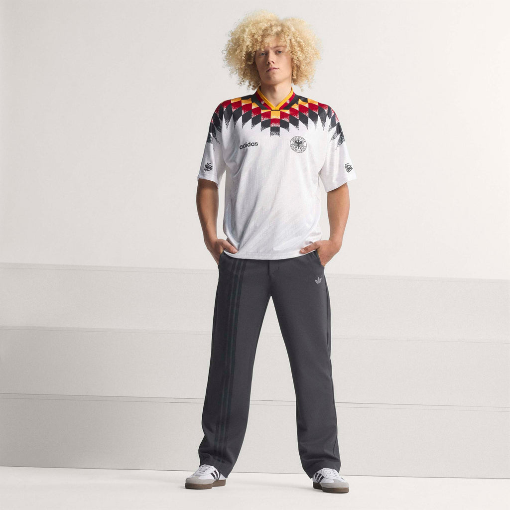 adidas Germany Home 1994 Mens Soccer Jersey White Black Red