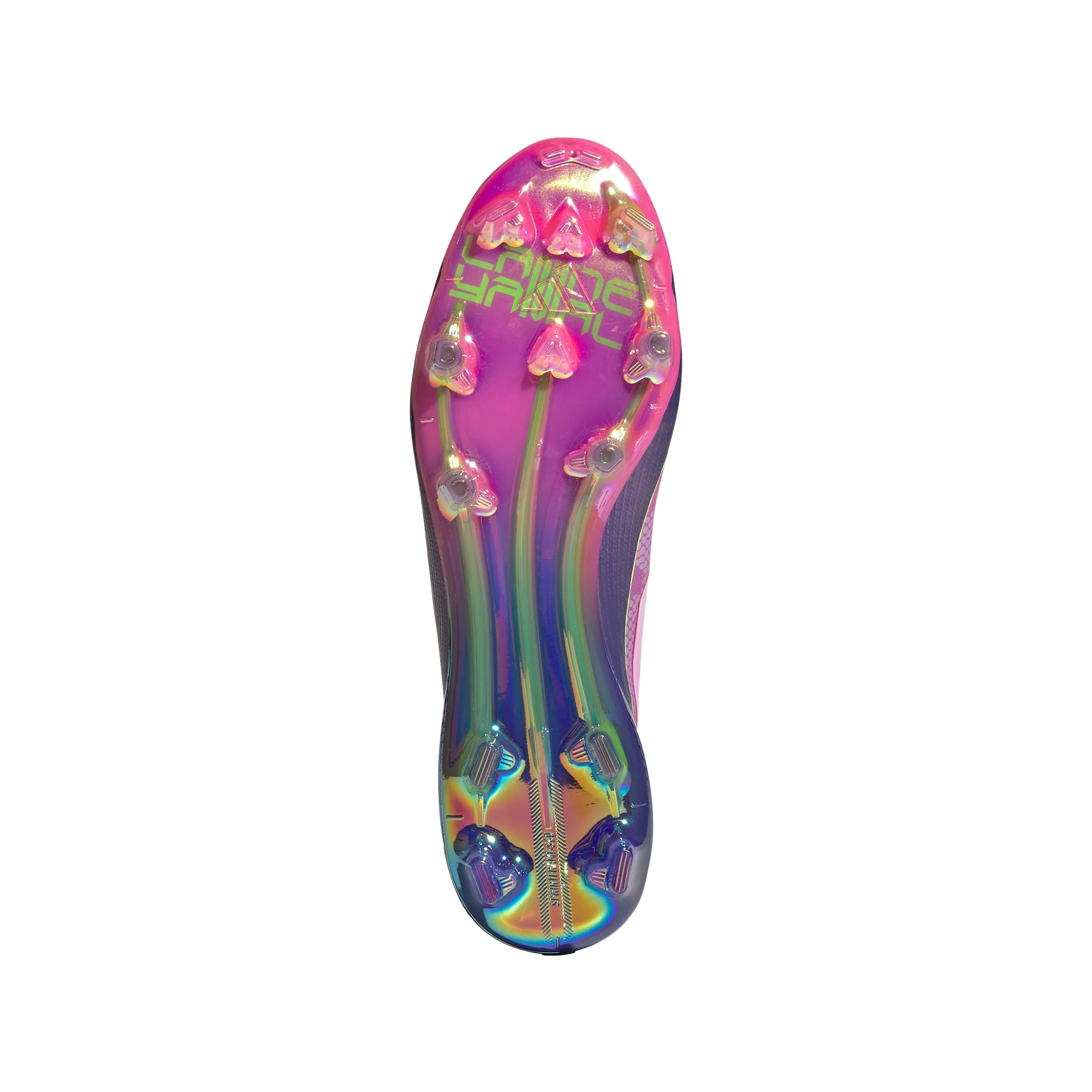 adidas F50 LEAGUE Laceless FG Mens Soccer Cleats Purple White Lemon