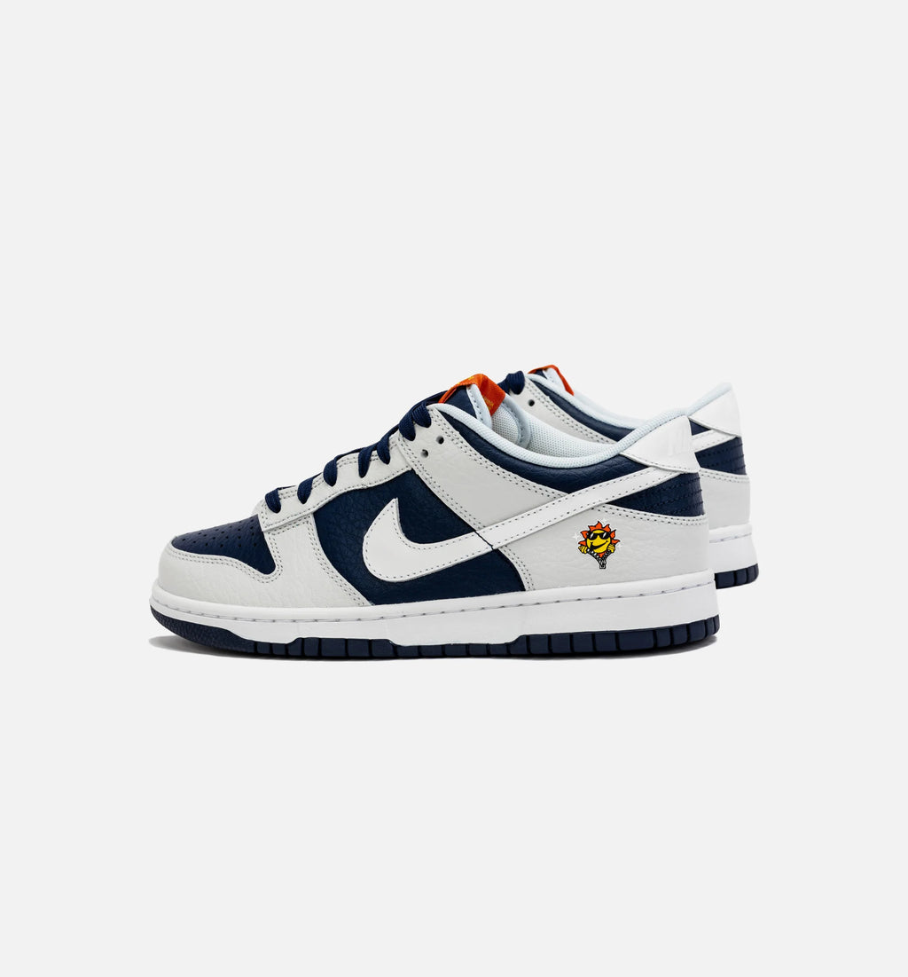 Dunk Low Photon Dust Midnight Navy Grade School Lifestyle Shoe Grey Navy