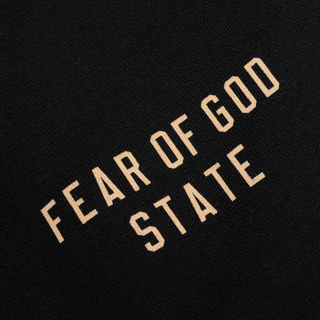 Fleece Essential Sweatpant Black