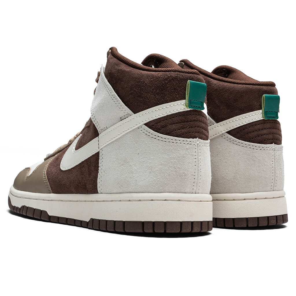 Dunk High Retro Premium Light Chocolate Sail Khaki