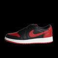 Air Jordan 1 Retro Low OG GSBlack Black Varsity Red Summit White