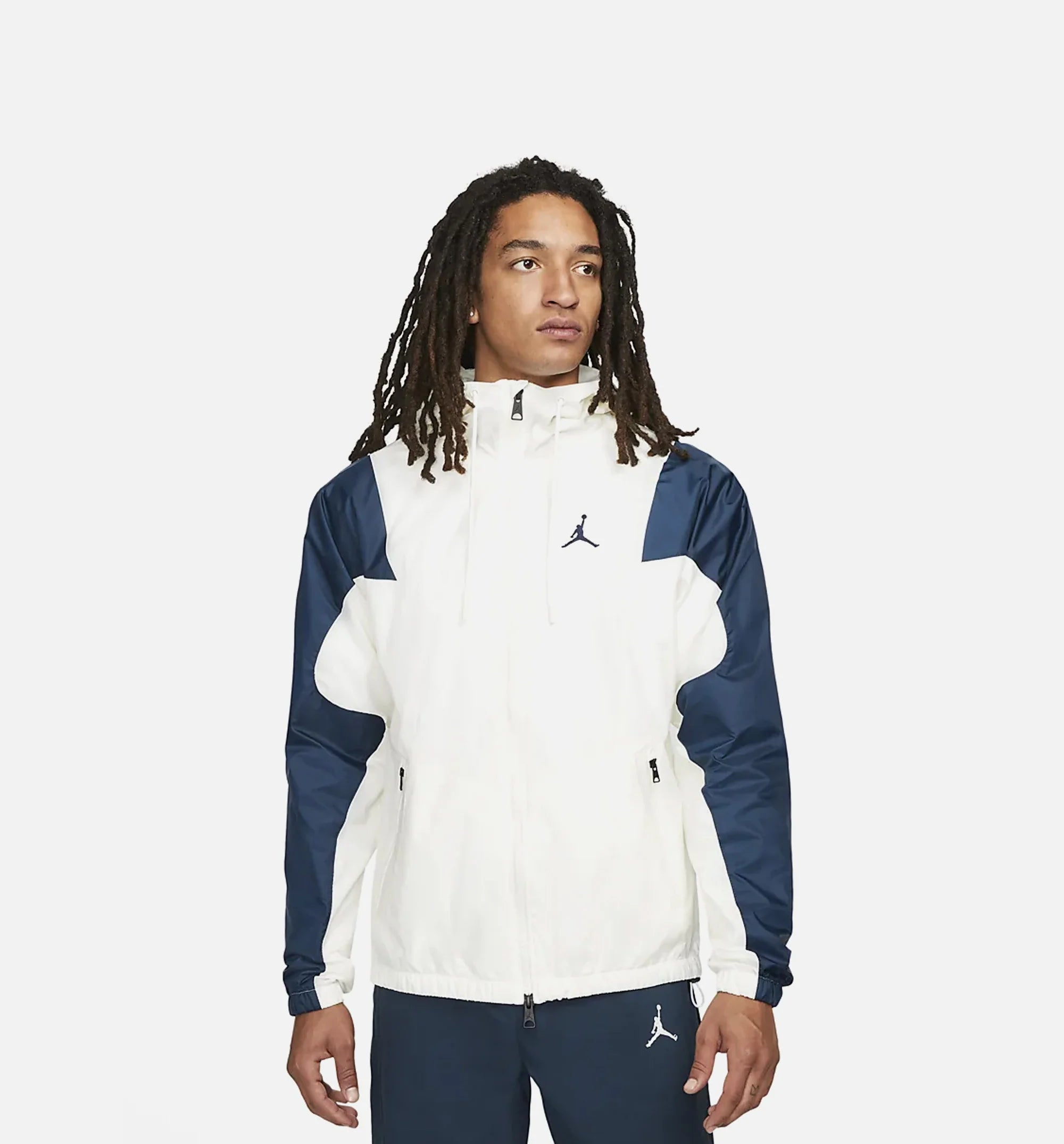 Jordan Essentials Woven Jacket Mens Jacket Sail Navy