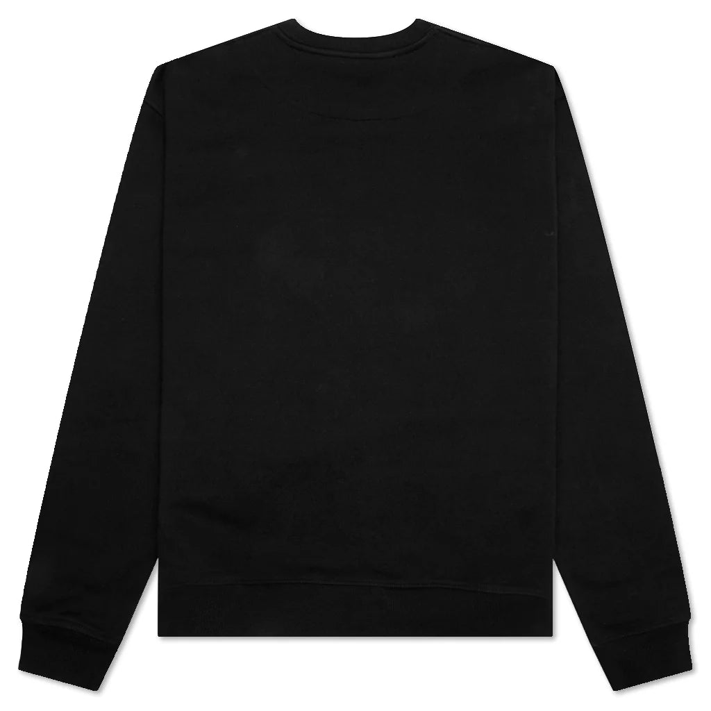Academy Crewneck Black White