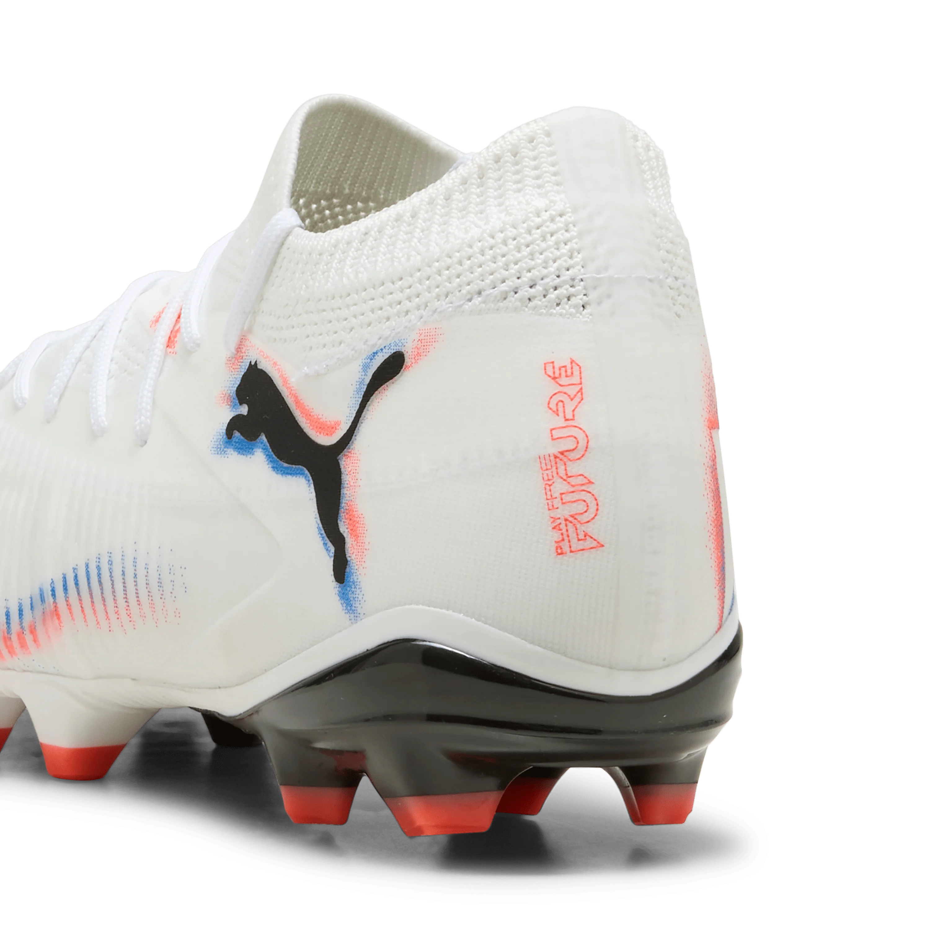 PUMA Future 8 Match FG AG Firm Multi Ground Womens Soccer Cleats White Black