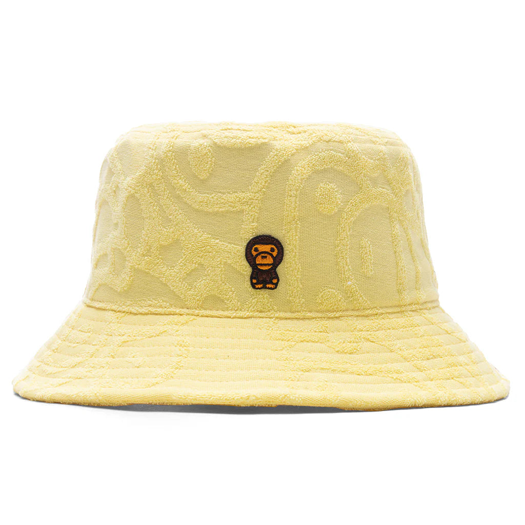 Kids All Baby Milo Pile Bucket Hat Yellow