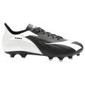 Diadora Maximus Elite LT SLP12 Firm Ground Soccer Cleats Black White Silver