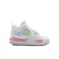 Air Jordan 4 Retro Valentines Day TD White Medium Soft Pink Half Blue