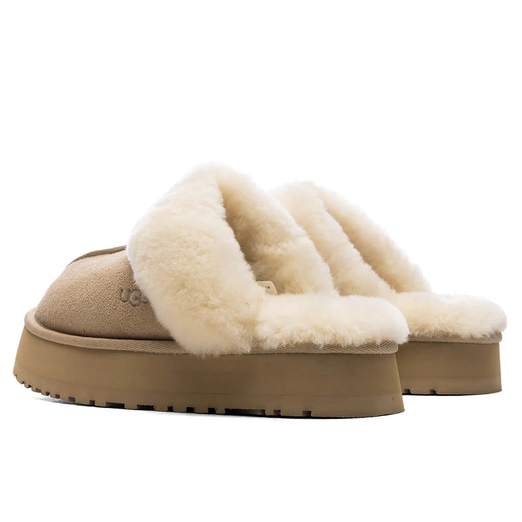 Womens Disquette Slipper Sand