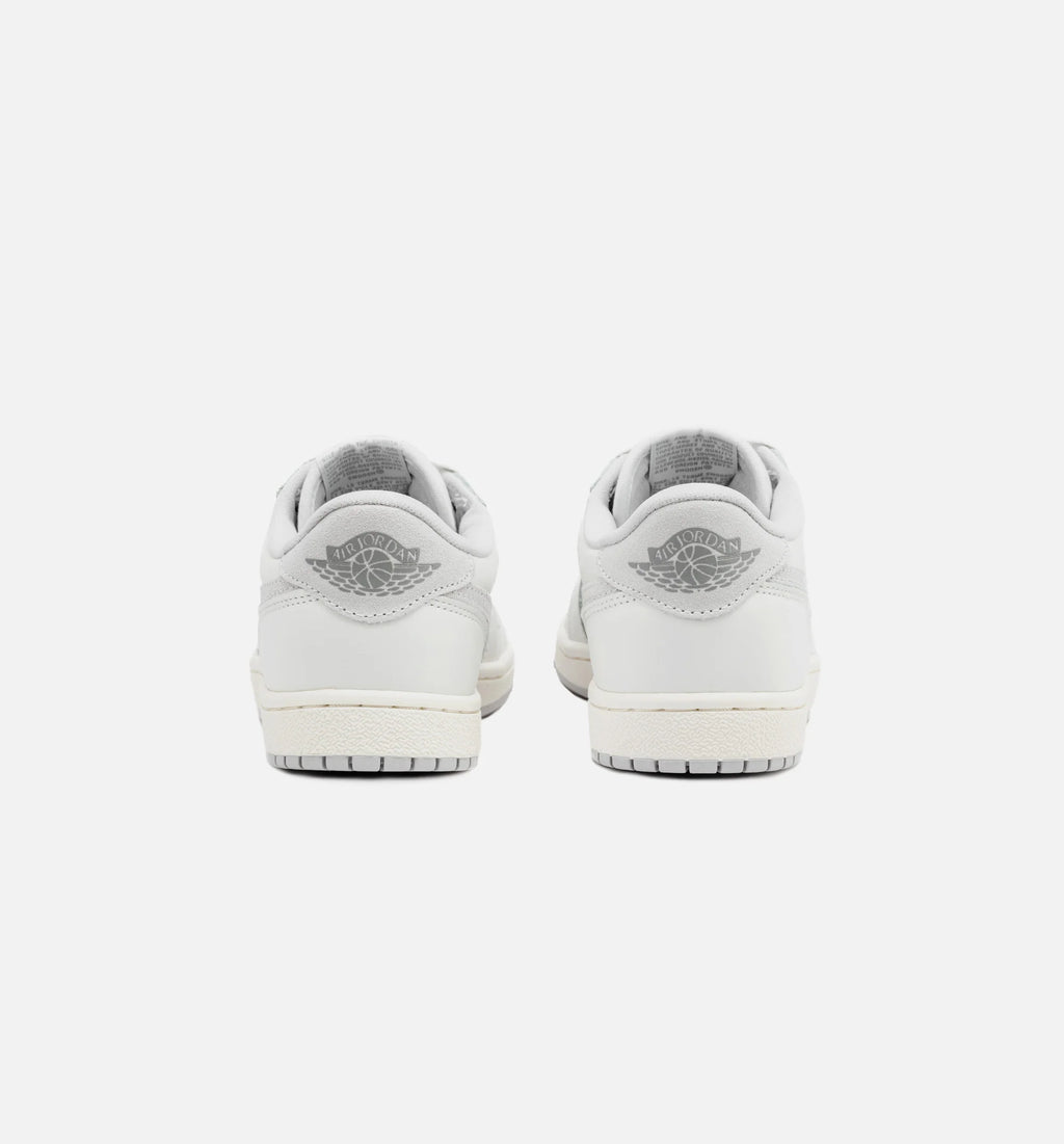 Air Jordan 1 Low 85 Neutral Grey Mens Lifestyle Shoe Summit White Light Smoke Grey Neutral Grey Sail Free Shipping