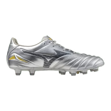 Mizuno Morelia Neo IV Pro FG Firm Ground Silver Gold