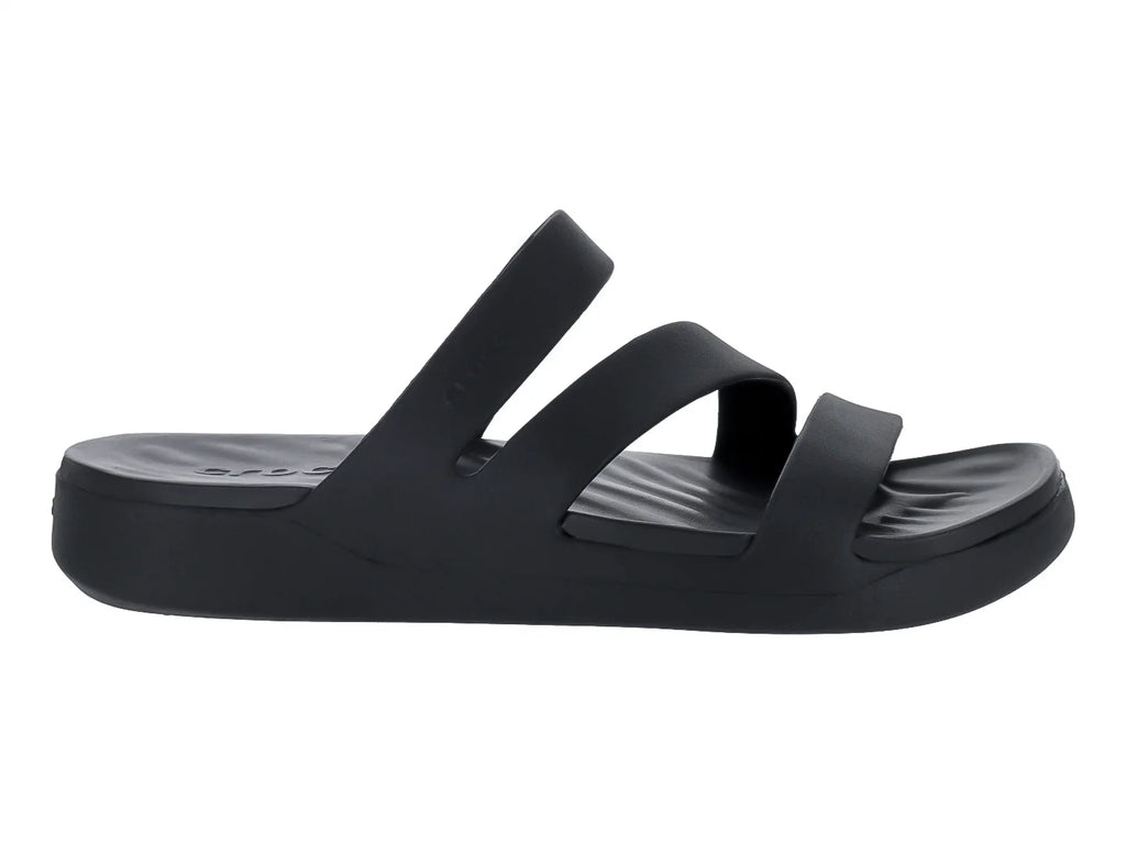 Sandalias Crocs Getaway Strappy Negro para Mujer