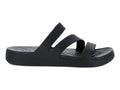 Sandalias Crocs Getaway Strappy Negro para Mujer