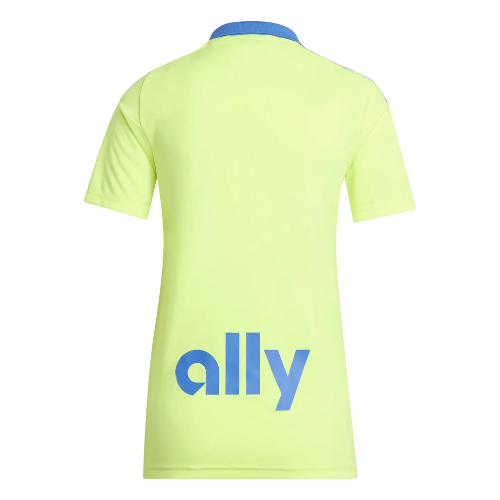 adidas Womens Charlotte FC Third Soccer Jersey 25 26 Yellow