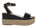 Sandalias de Plataforma Luna Rosa Negro para Mujer