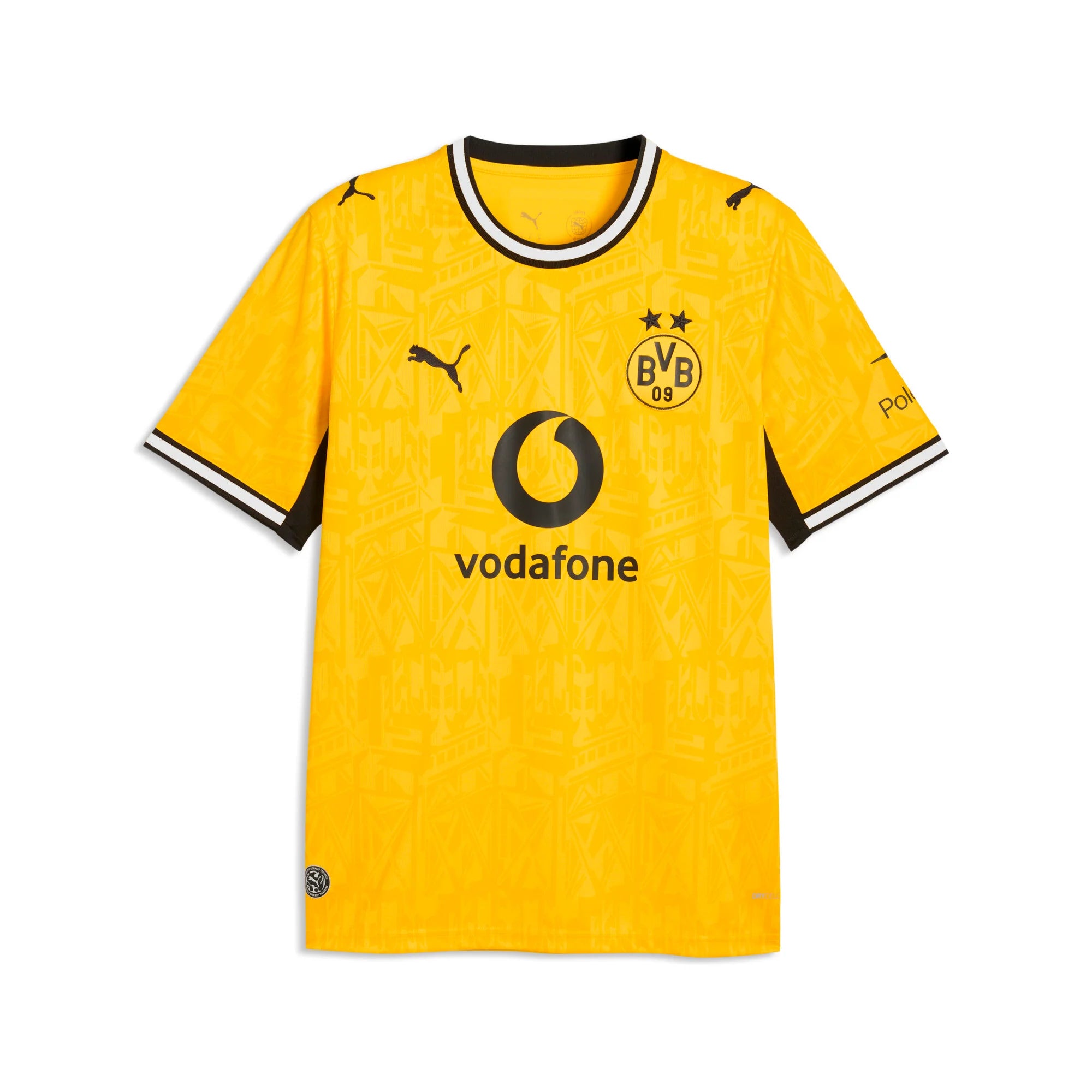 PUMA Borussia Dortmund Home Mens Soccer Jersey 2026 Yellow Black