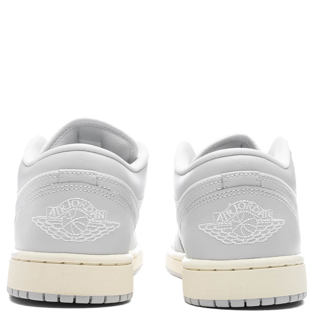 Womens Air Jordan 1 Low Sail Neutral Grey Coconut Milk