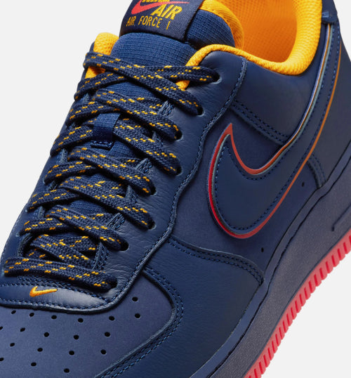 Air Force 1 07 LV8 Mens Lifestyle Shoe Navy Red Yellow