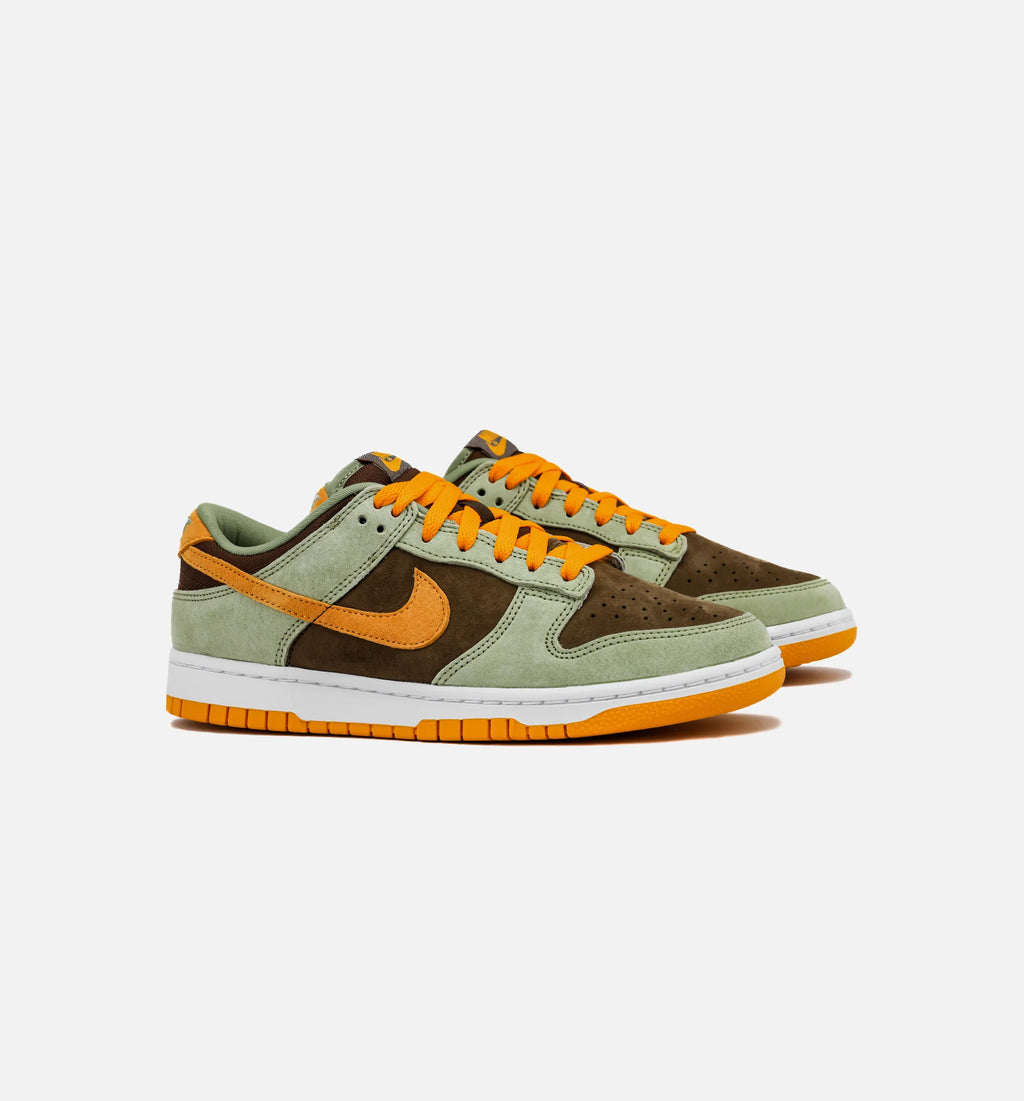 Dunk Low Dusty Olive Mens Lifestyle Shoe Dusty Olive Gold