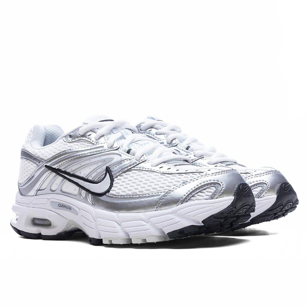 Womens Air Max Moto 2K White Photon Dust Metallic Silver Black
