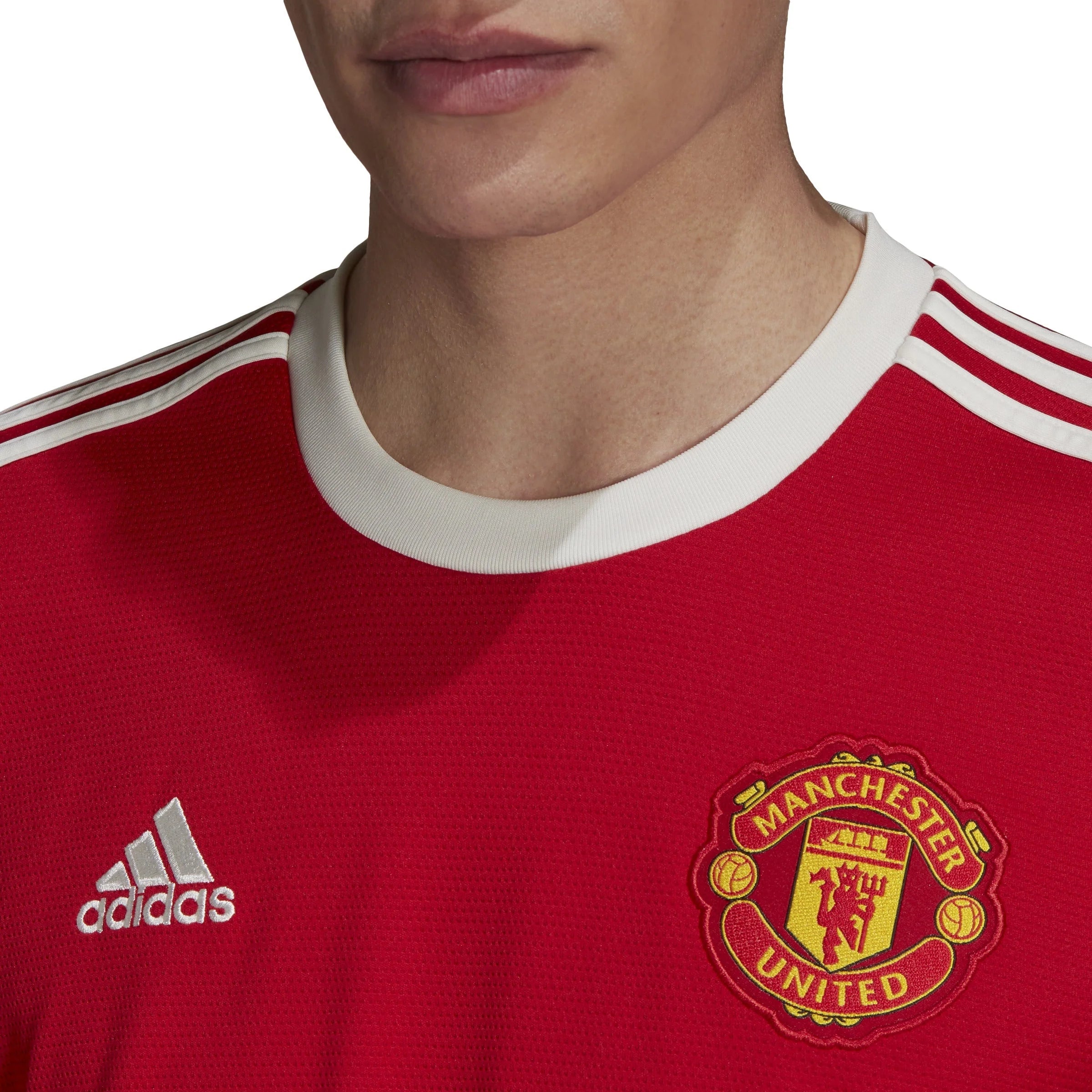 adidas Mens Manchester United Home Jersey 21