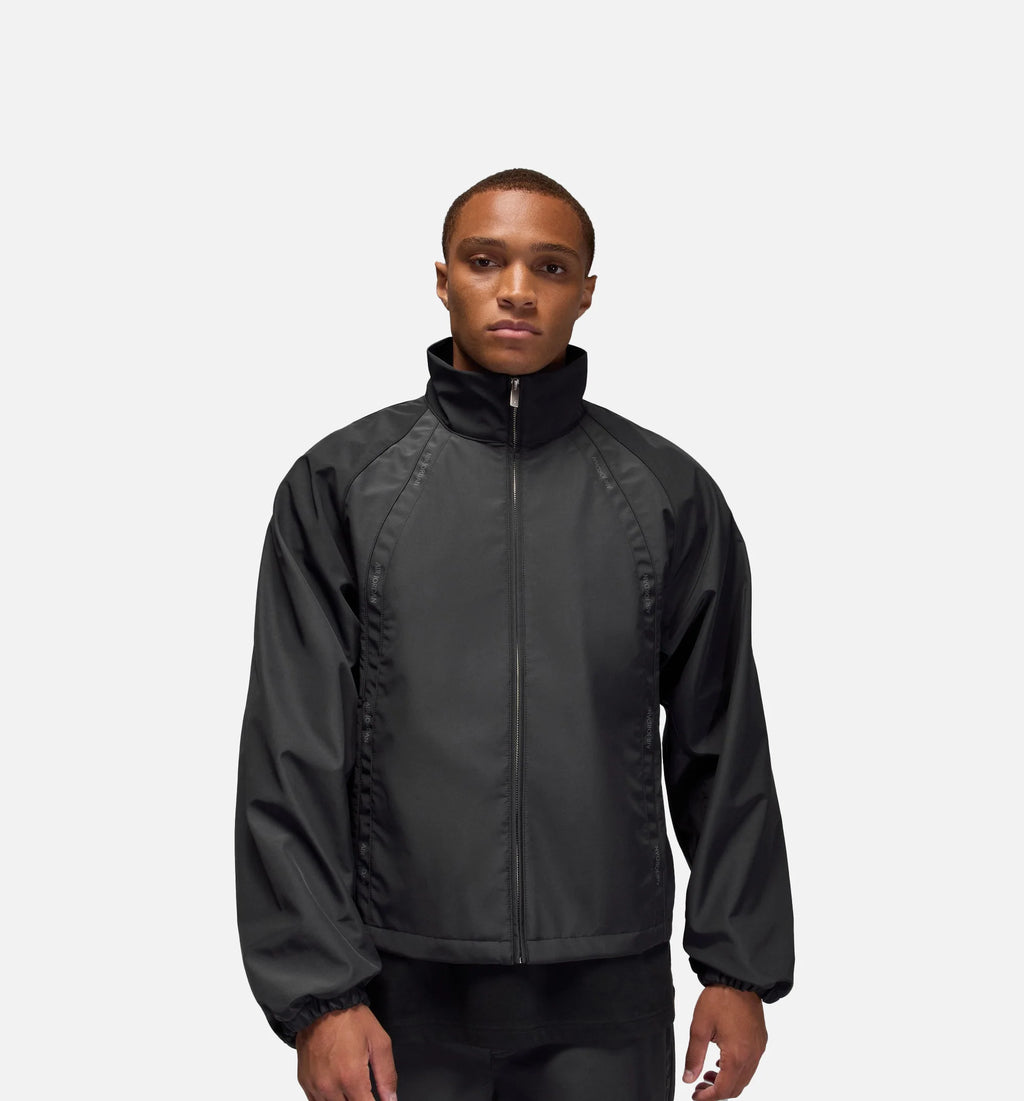 AJ Track Mens Jacket Off Noir
