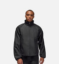 AJ Track Mens Jacket Off Noir