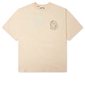 Faded Helmet S S Knit Tee Ecru