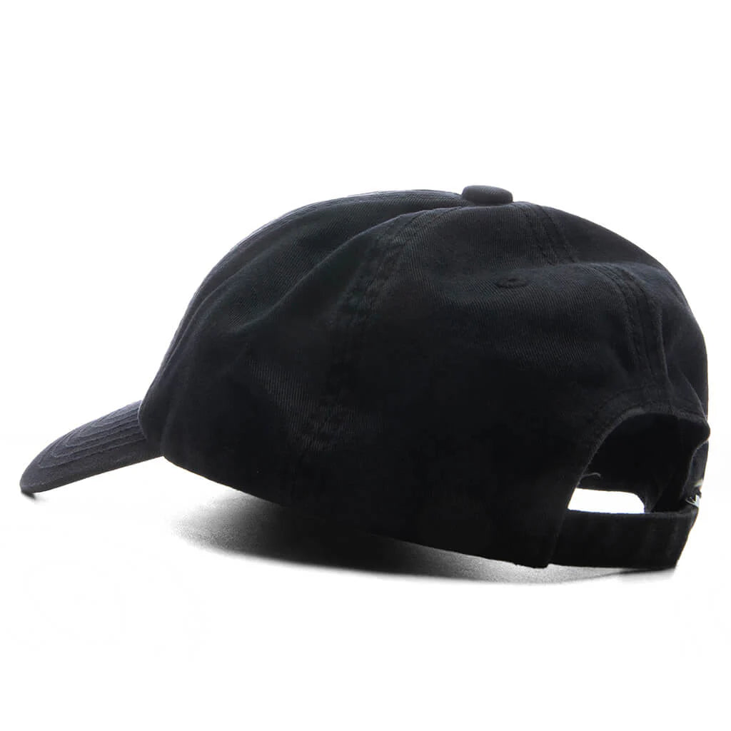 6 Panel Twill Cap 21 Black