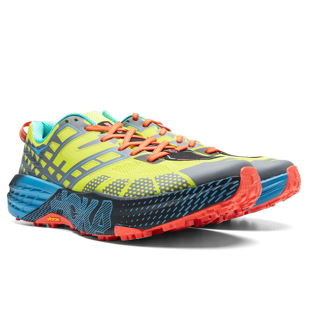 Speedgoat 2 Hoka Citrus Hoka Blue