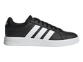 Tenis Adidas Grand Court Base 30 Negro y Blanco para Hombre