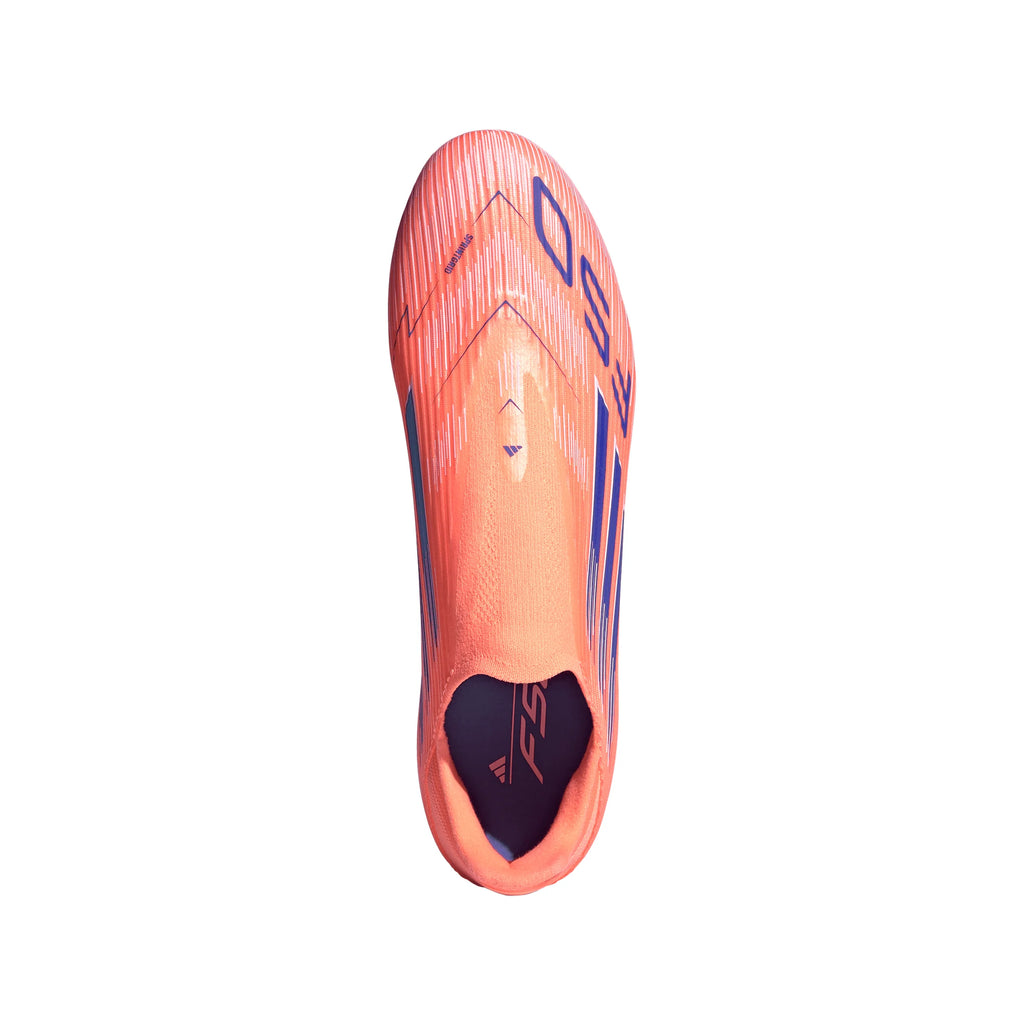 adidas F50 League Laceless FG MG Mens Soccer Cleats Orange Blue White