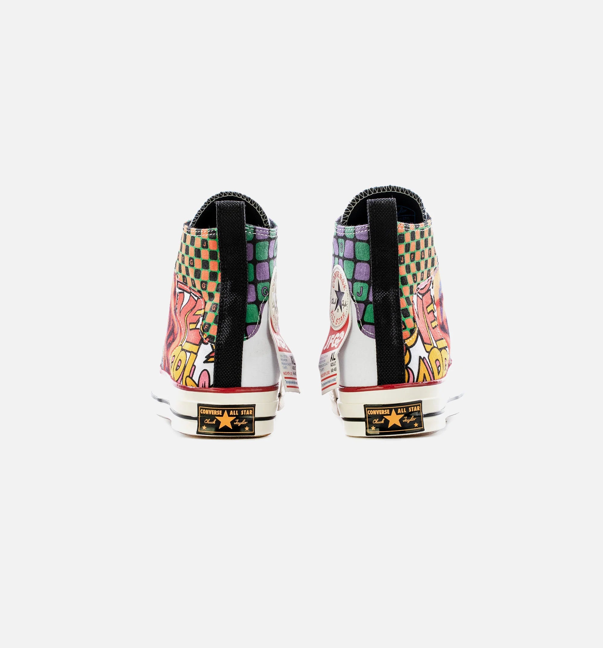Joe Freshgoods X Chuck Taylor 70 Hi Top Mens Lifestyle Shoe Black Multi