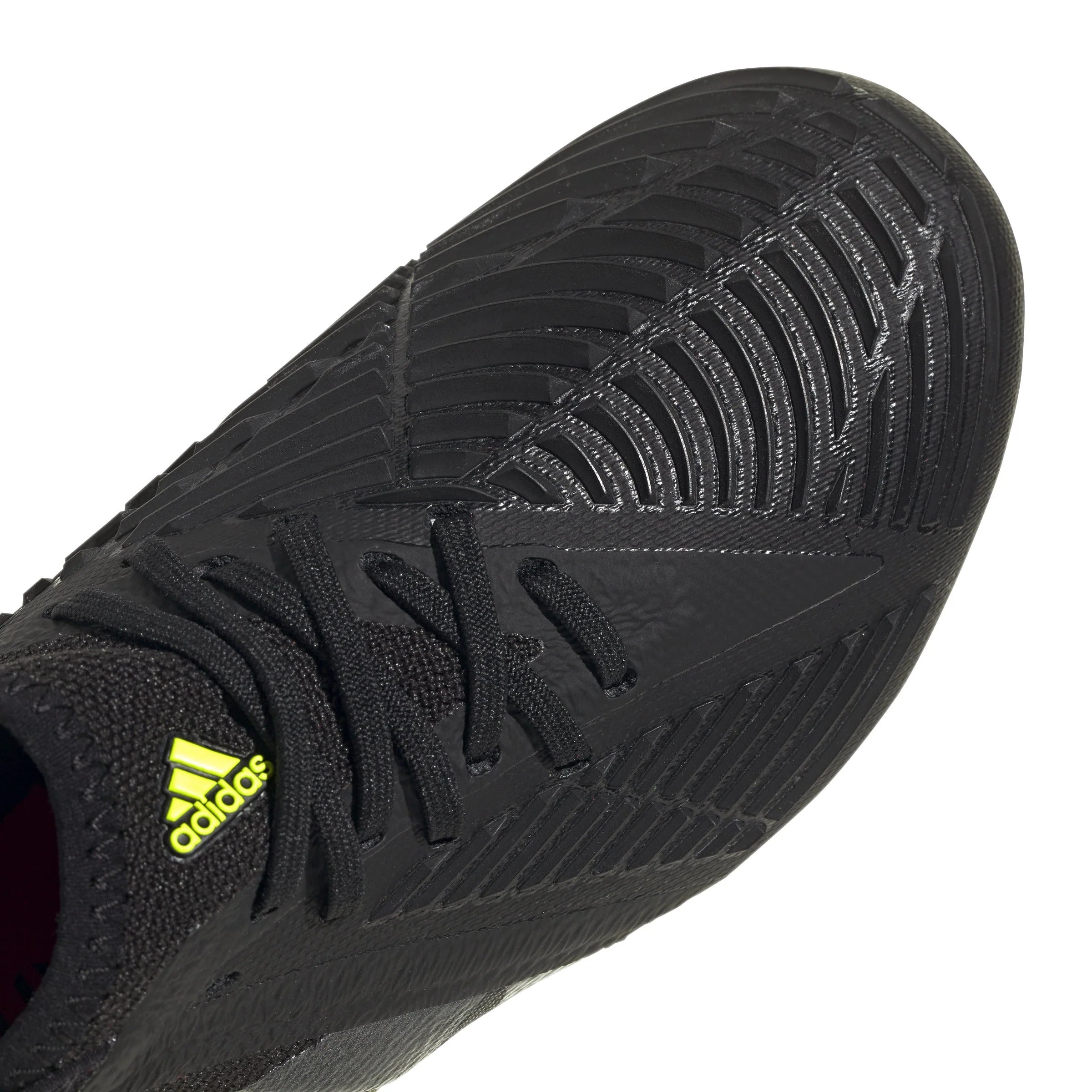 adidas Kids Predator Edge 1 FG J Soccer Cleats Black Yellow