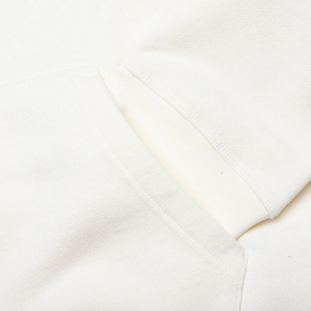 Cursive Honor Hoodie Bone