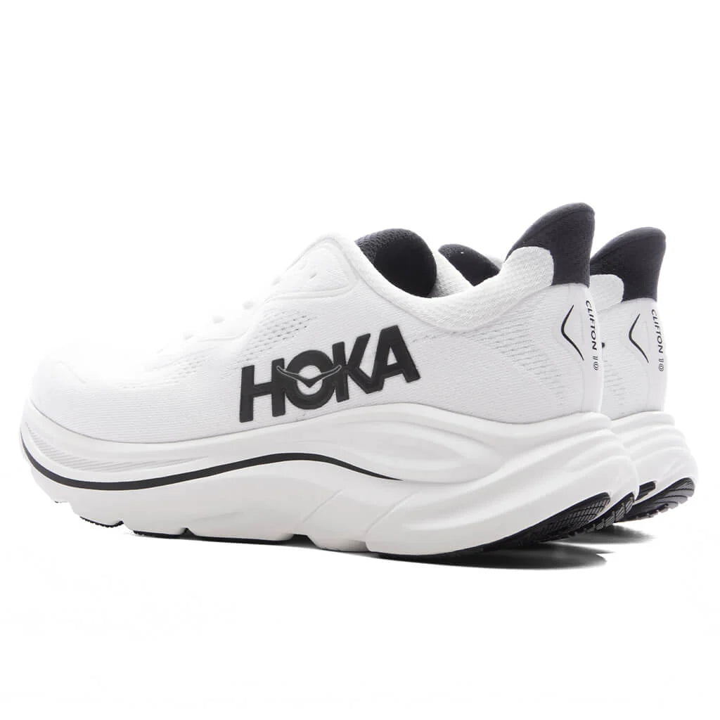 Clifton 10 White Black