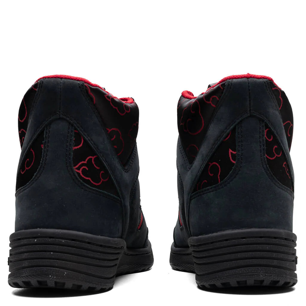 Converse x Naruto Itachi Weapon Mid Black Red Moonbathe